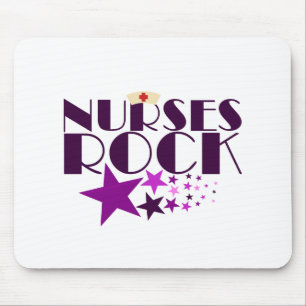 Nurses Rock Mouse Pad