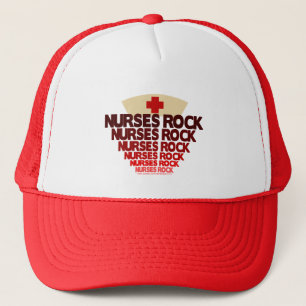 Nurses Rock Trucker Hat