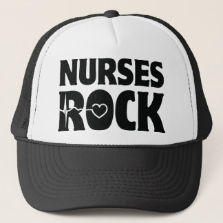 Nurses Rock Trucker Hat