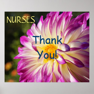 Nurses Thank You art prints Posters RN Nurse