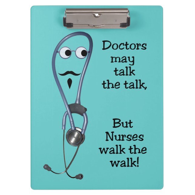 Nurses Walk Clipboard (Front)