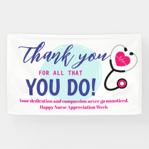 Nurses Week Appreciation Banner – Honouring 