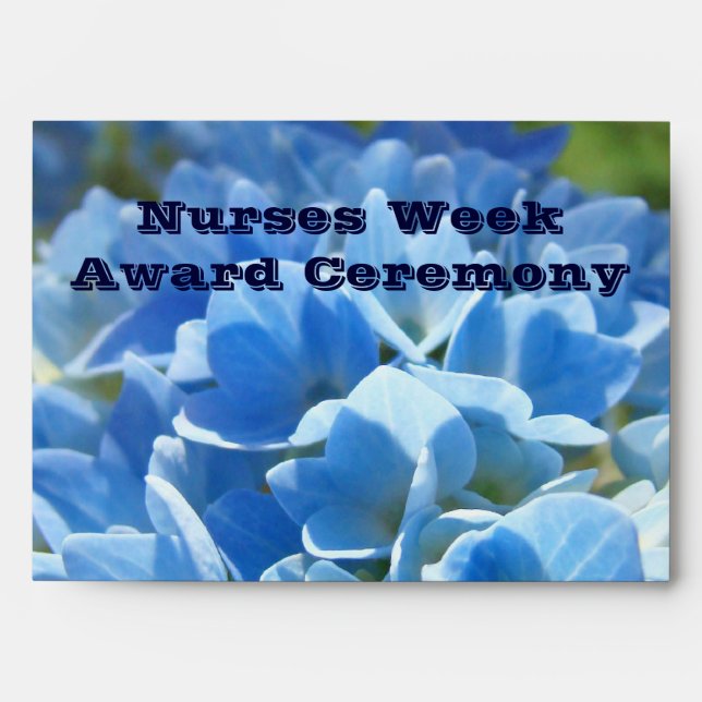Nurses Week Award Ceremony Envelope Invitations (Front)