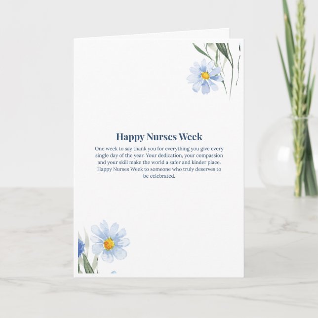Nurses Week Card — Happy Nurses Week (Front)