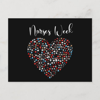Nurses Week. Happy National Nurses Week Postcard