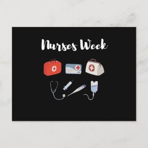 Nurses Week. Happy National Nurses Week Postcard