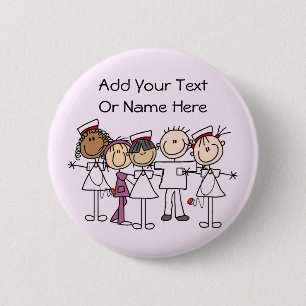 Nurses Week T-shirts and Gifts 6 Cm Round Badge