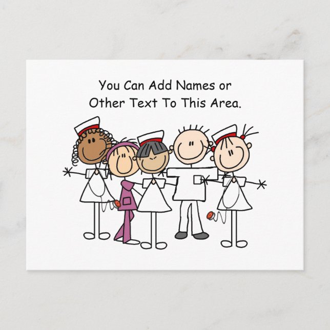 Nurses Week T-shirts and Gifts Postcard (Front)