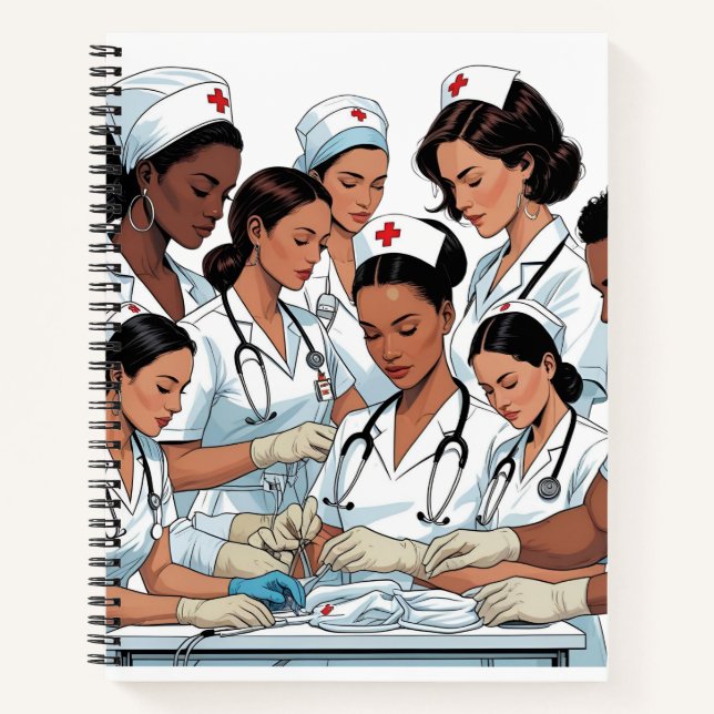 Nursing - A noble profession Notebook (Front)