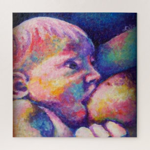 Nursing Baby  Jigsaw Puzzle