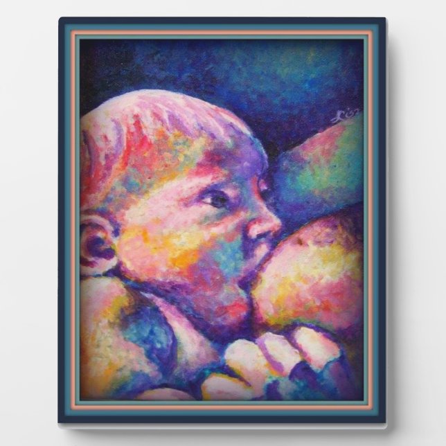 Nursing Baby  Plaque (Front)