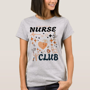 Nursing Club - Public Health Nurse CNA Occupation T-Shirt