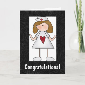 Nursing Congratulations Personalised Card