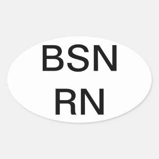 Nursing degree BSN, Sticker