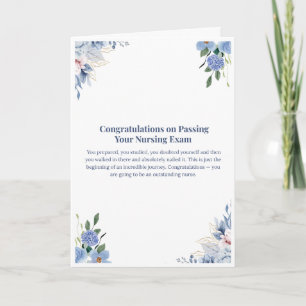 Nursing Exam Card