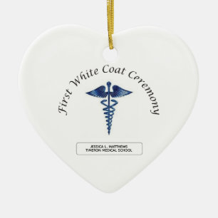 Nursing First White Coat Ceremony Ceramic Tree Decoration