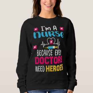Nursing For Women Girls Students Er Cna Rn 2022 Sweatshirt
