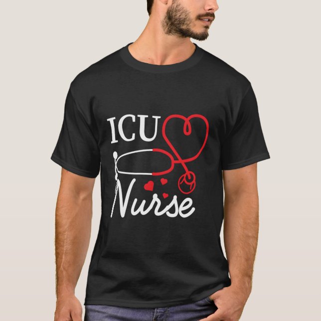 Nursing He Icu T-Shirt (Front)