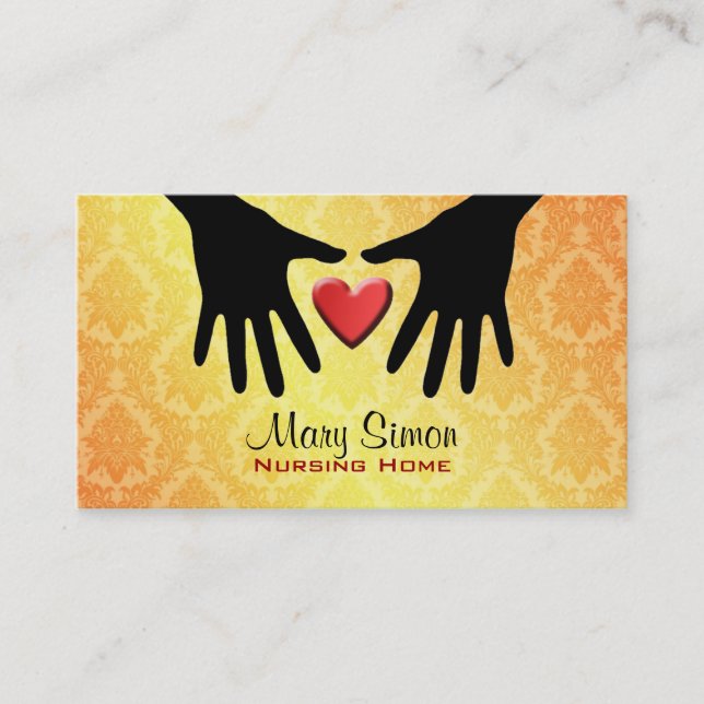 Nursing Home Business Cards (Front)