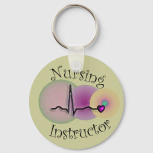 Nursing Instructor Gifts Key Ring
