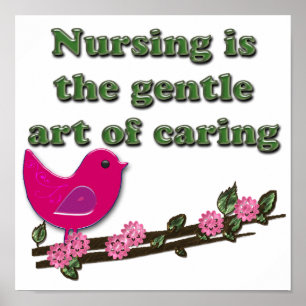 Nursing Is Caring Poster