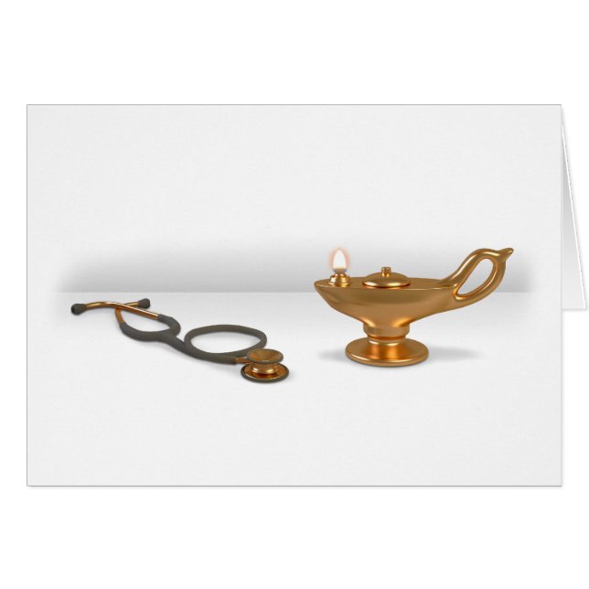 Nursing Lamp And Stethoscope (Front Horizontal)