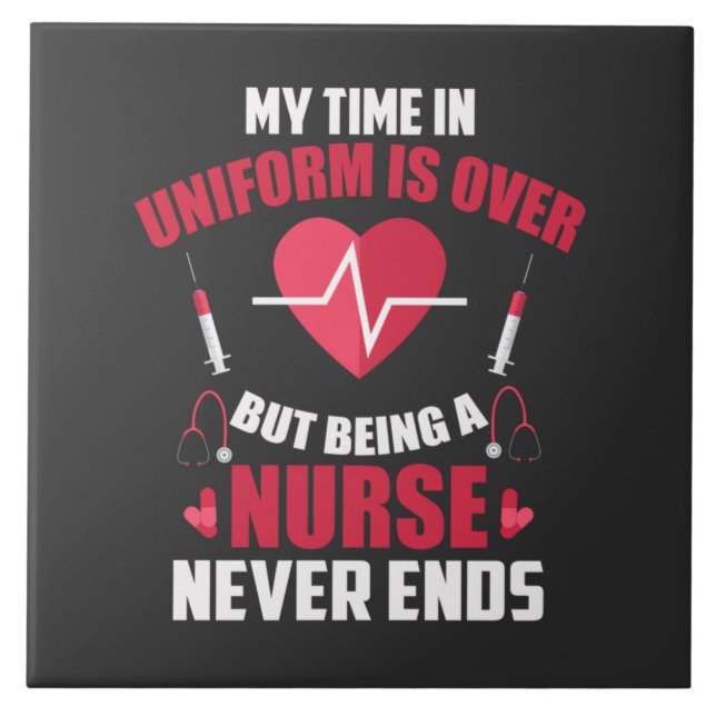 Nursing Life | Being A Nurse Tile (Front)