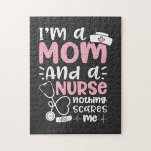Nursing Life I Am A Mum And A Nurse Jigsaw Puzzle