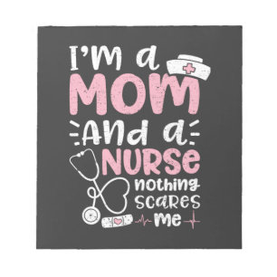 Nursing Life I Am A Mum And A Nurse Notepad