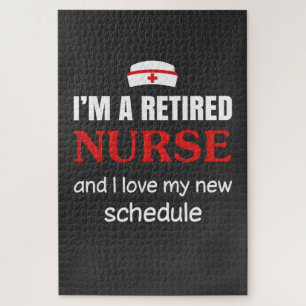 Nursing Life   I Am A Retired Nurse Jigsaw Puzzle
