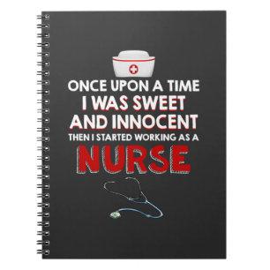 Nursing Life I Working As A Nurse Notebook