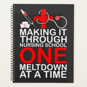 Nursing Life Making It Through Nursing School Planner