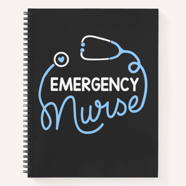 Nursing Life | Nurse Emergency Department Nursing Notebook (Front)