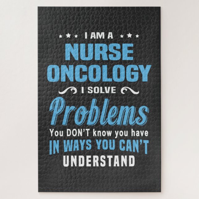 Nursing Life | Nurse Oncology Jigsaw Puzzle (Vertical)