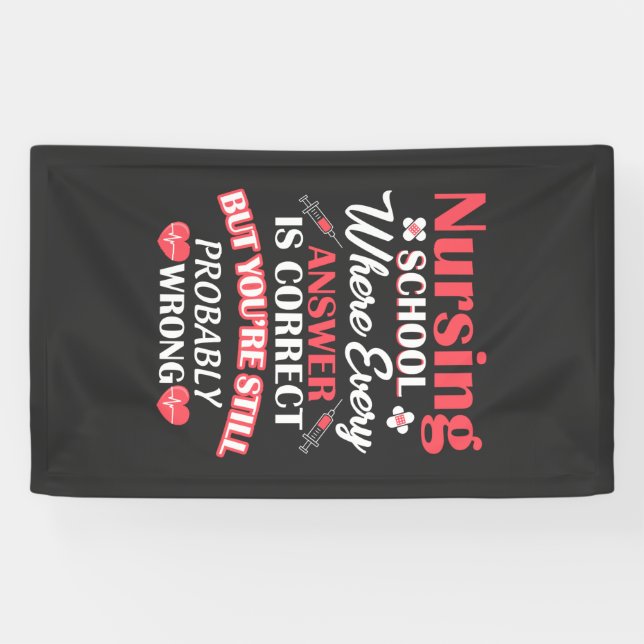 Nursing Life | Nursing School Student Banner (Horizontal)
