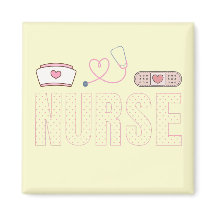 Nursing Magnet Yellow & Pink