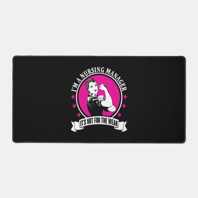 Nursing Manager Desk Mat (Front)