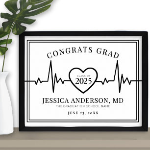 Nursing Medical School Graduation Welcome Sign