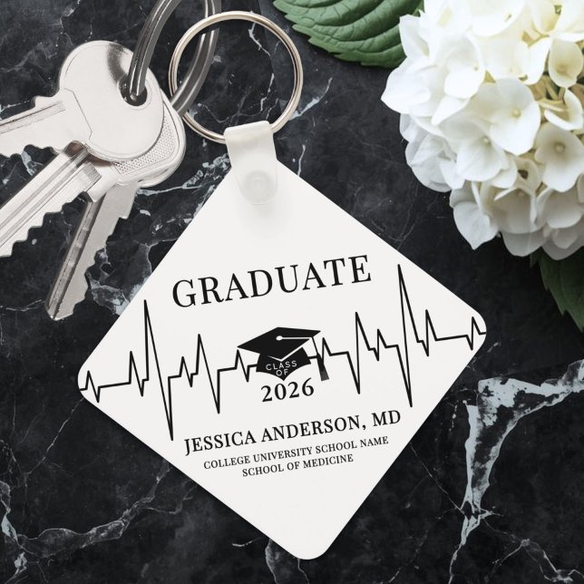 Nursing Medical School Key Ring (Nursing Medical School Graduation keychain)