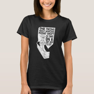 Nursing Night Shift  Hospital Caretaker Nurse T-Shirt