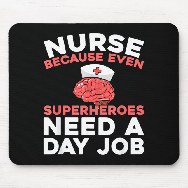 Nursing Nurse Hostal - Caretaker Funny Mouse Pad (Front)