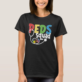 Nursing Paediatrician Squads PEDS Nurses T-Shirt