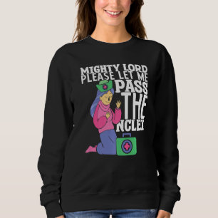 Nursing Please let me pass the NCLEX Hospital Nurs Sweatshirt