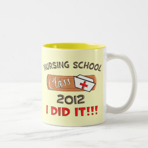 Nursing School 2012 Graduation Two-Tone Coffee Mug