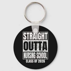 Nursing School Cl of 2026 Nurse Graduation Key Ring