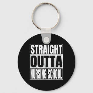 Nursing School Funny Graduate of 2026 Nurse Key Ring