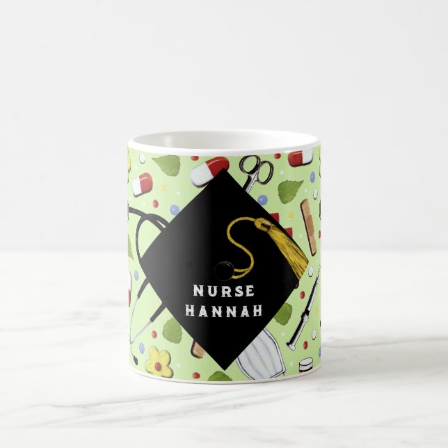 Nursing School Grad Coffee Mug (Center)