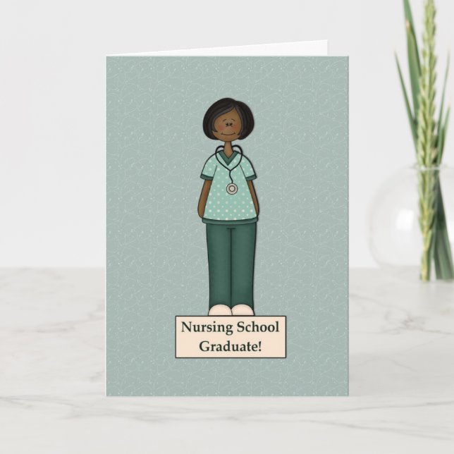 Nursing School Graduate Card (Front)