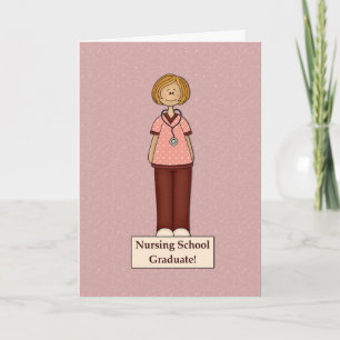 Nursing School Graduate Card