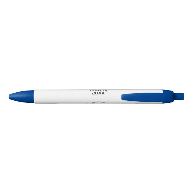 Nursing School Graduate Gear Blue Ink Pen (Back)